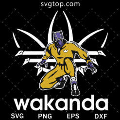 Adidas Wakanda SVG, Black Panther SVG