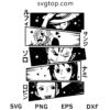 Anime Poster SVG, One Piece SVG
