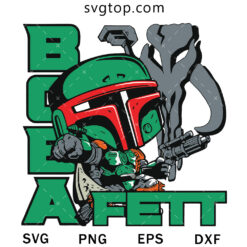 Boba Fett SVG, Star Wars Movie SVG