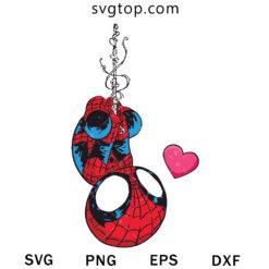 Cute Spider-man Chibi SVG, Marvel SVG