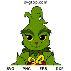 Grinch Baby Christmas SVG, Grinch SVG