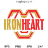Iron Heart SVG, Iron Man SVG