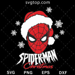 Spider-man Christmas SVG, Marvel Christmas SVG