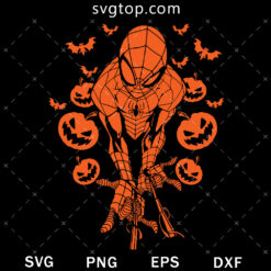 Spider-man Halloween SVG, Scary Spider-man SVG