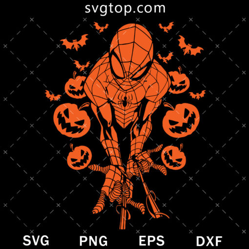 Spider-man Halloween SVG, Scary Spider-man SVG
