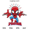 Spider-man Shoot Silk SVG, Avengers SVG