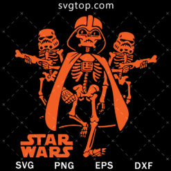 Star Wars Halloween SVG, Darth Vader And Stormtrooper SVG