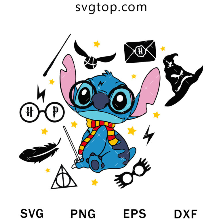 Harry Potter Stitch SVG: Unleashing the Magic of Two Beloved Franchises