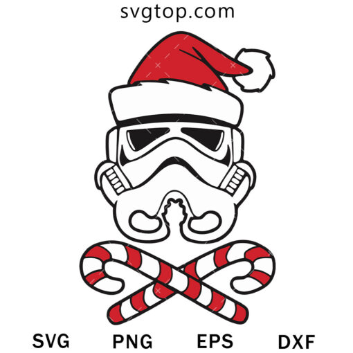 Stormtrooper Santa Claus SVG, Star Wars SVG