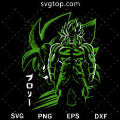 Supper Broly Angry SVG, Dragon Ball SVG