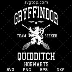 Gryffindor Quidditch SVG, Harry Potter SVG