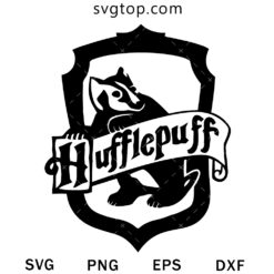Hufflepuff Logo SVG, Harry Potter SVG