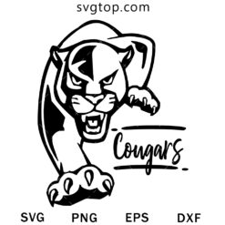 Cougars Hockey SVG, Sport Team SVG