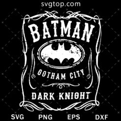 Batman Gotham City Dark Knight SVG, Dc Comics SVG
