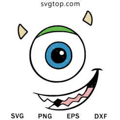 The Eye Mike Wazowski SVG, Disney SVG