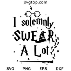 I Solemnly Swear A Lot SVG, Harry Potter SVG