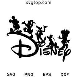Mickey And Friends SVG, Walt Disney SVG