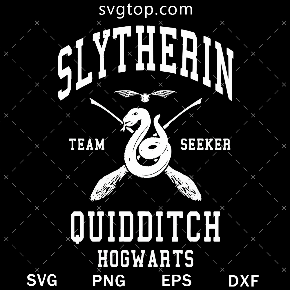 Slytherin Quidditch Hogwarts SVG