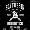 Slytherin Quidditch Hogwarts SVG, Harry Potter SVG