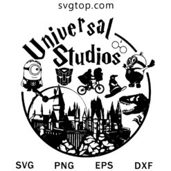 Universal Studios And Minions SVG, Harry Potter SVG
