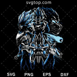 Evil Vegeta SVG, Dragon Ball SVG