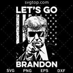 Donald Trump Brandon SVG, American SVG