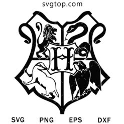 Hogwarts House Logo SVG, Harry Potter SVG