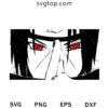 Uchiha Itachi Sharingan Eyes SVG, Naruto SVG