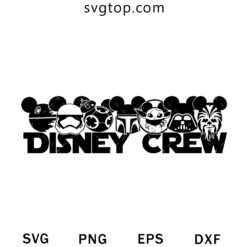 Disney Crew Star Wars SVG, Disney SVG