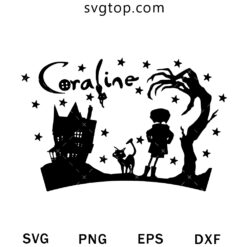 Coraline Halloween SVG