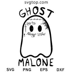 Ghost Malone SVG, Halloween SVG