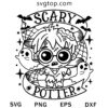 Scary Zombie Wizard SVG, Scary Potter SVG