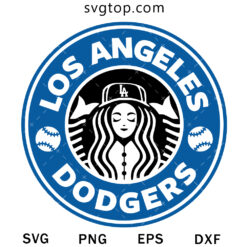 Los Angeles Dodgers SVG, MLB Fan SVG