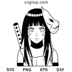 Hyuga Hinata SVG, Naruto Wife SVG