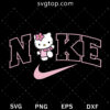 Hello Kitty Nike Logo SVG, Cute Kitty SVG