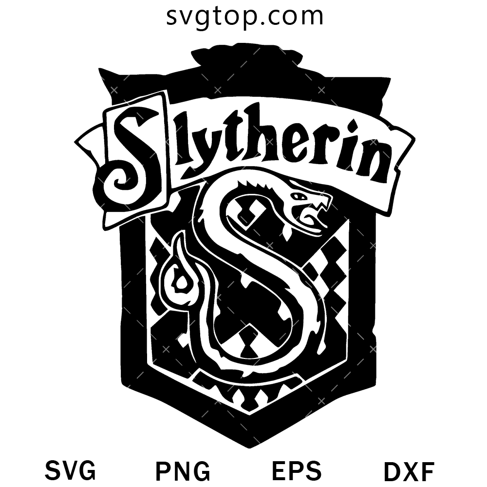 Slytherin Logo SVG, Harry Potter SVG 