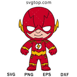 Baby The Flash SVG, Super Hero SVG