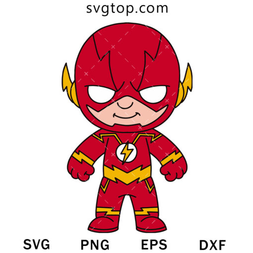 Baby The Flash SVG, Super Hero SVG - SVGTop - Top Quality SVG