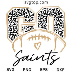 Go Saints SVG, New Orleans Saints SVG