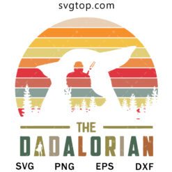 The Dadalorian SVG, Star Wars SVG