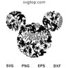 Spiderman Mickey Head SVG, Disney And Marvel SVG