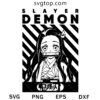 Slayer Demon Nezuko SVG, Kimetsu no Yaiba SVG