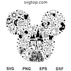Bundle Head Disney SVG, Disney Movie Cartoon SVG
