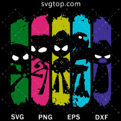 Teen Titans Shadow SVG, Cartoon SVG