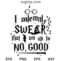 I Solemnly Swear A Lot SVG, Harry Potter Quotes SVG