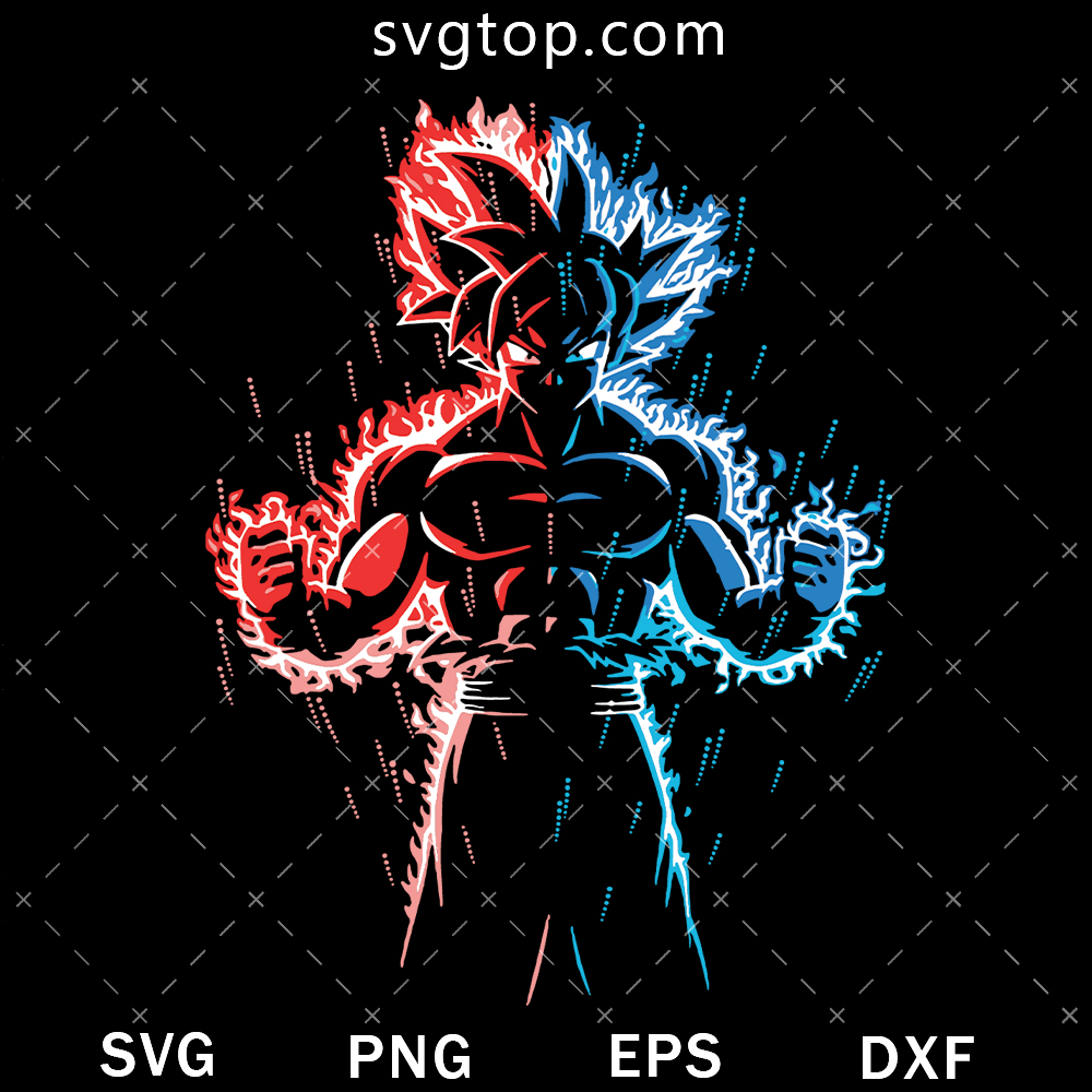 Super Goku Ultra SVG, Dragon Ball SVG