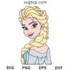 Elsa SVG, Frozen Disney Cartoon SVG