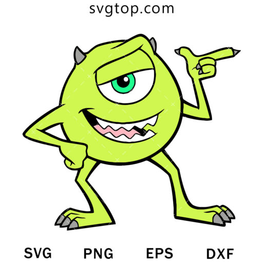 In There Mike Wazowski SVG, Monster SVG