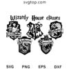 Wizardy House Classes SVG, Bundle Logo Harry Potter SVG