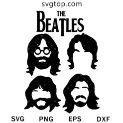 The Beatles SVG, The Beatles The Legend Of Rock SVG